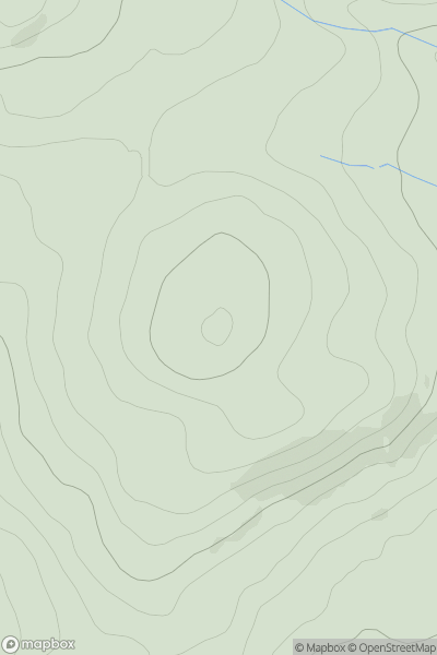Thumbnail image for Westhill [Central Scotland from Dumbarton to Montrose] showing contour plot for surrounding peak